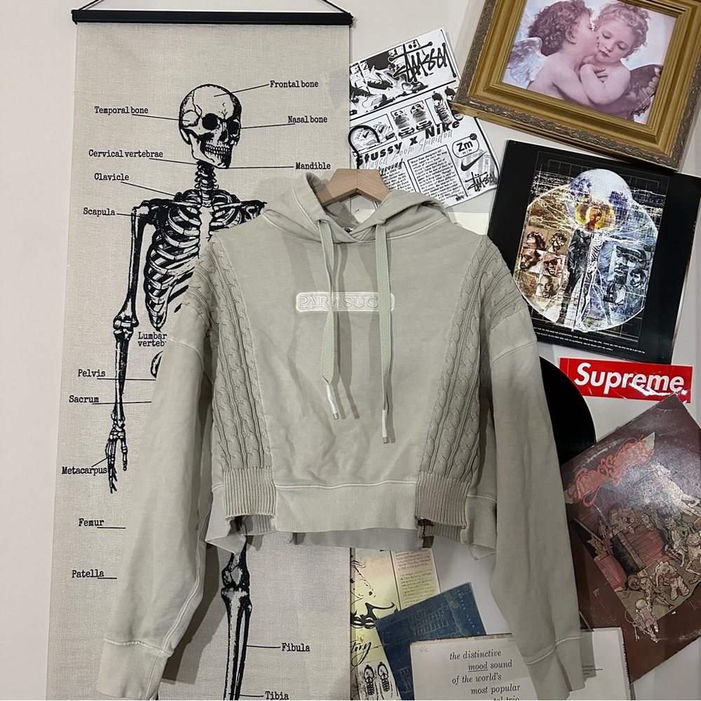 parasuco cropped hoodie
